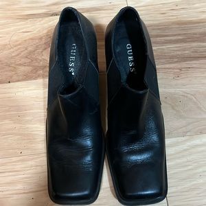 Guess slip on square toe size 7.5 made in Spain